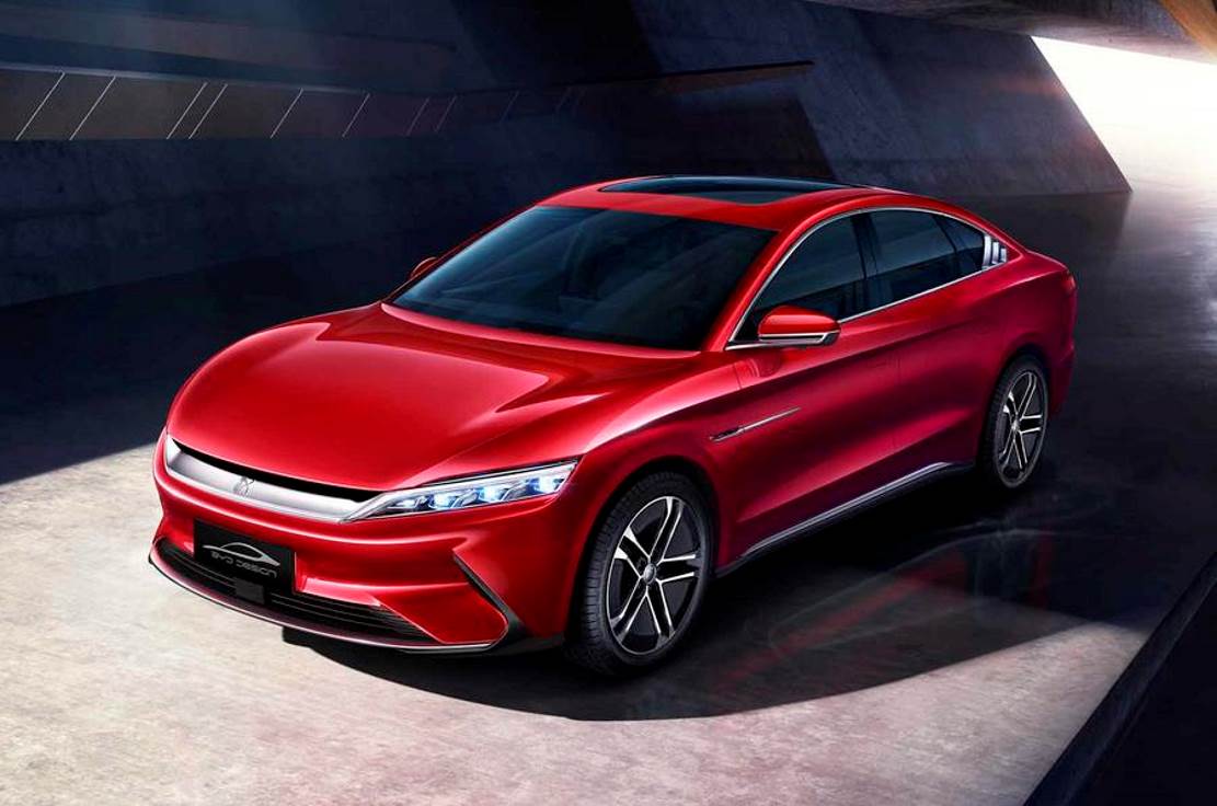 BYD HAN photo Tesla Model 3 Killer