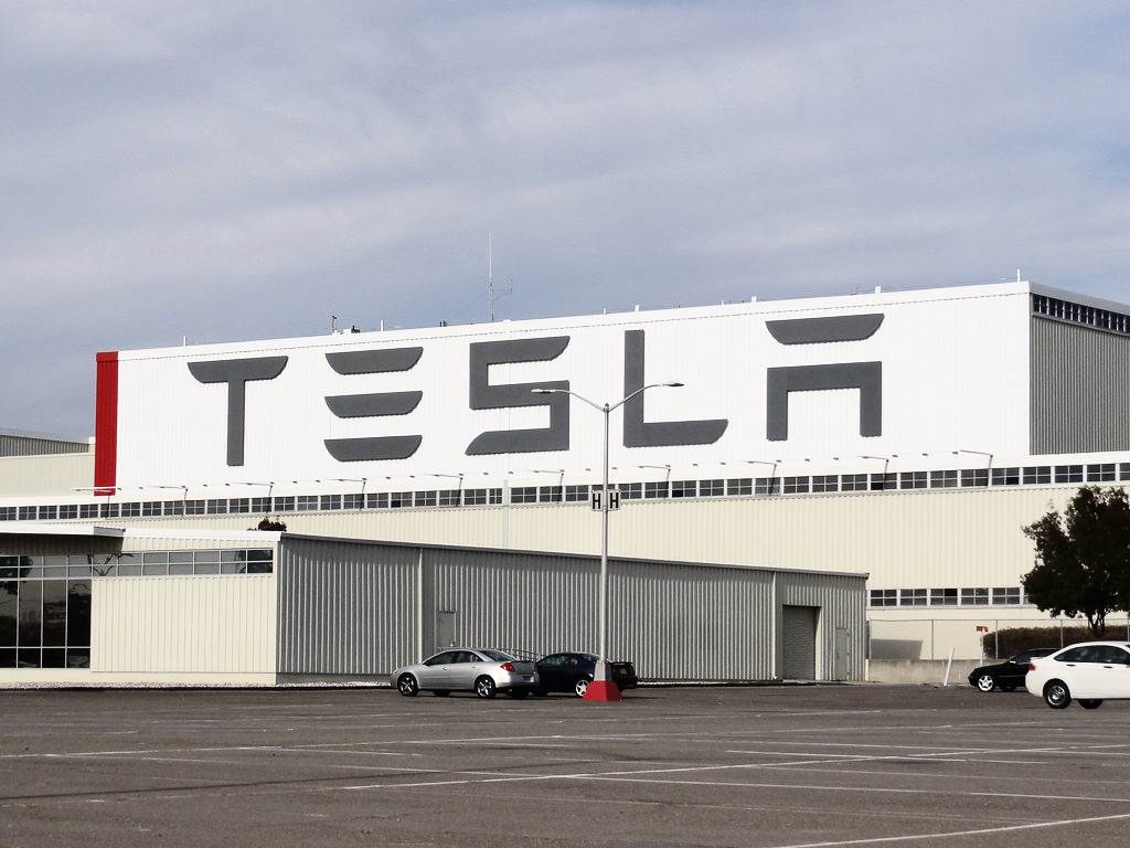 Tesla Fabrik Fremont photo Teslas erster Fertigungsstandort in Fremont